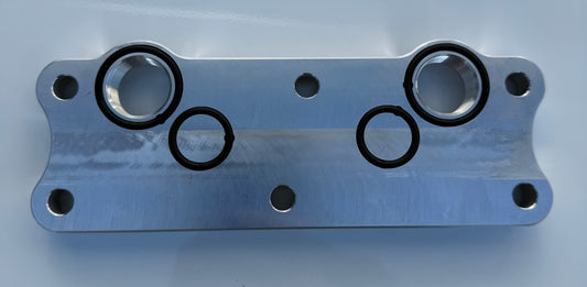 Remote Mount Oil Filter Plate